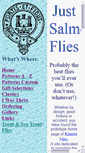 Mobile Screenshot of justsalmonflies.co.uk
